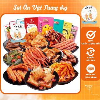 Set Ăn Vặt Trung 1kg, Combo set ăn vặt nội địa trung 1kg - Ăn Vặt 492
