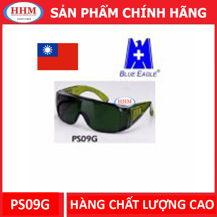 Kính bảo hộ cận thị màu xanh Blue Eagle PS09G