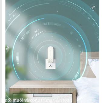 Máy đuổi muỗi,Máy đuổi côn trùng bằng sóng siêu âm không gây hại cho con người và vật nuôi mẫu mới