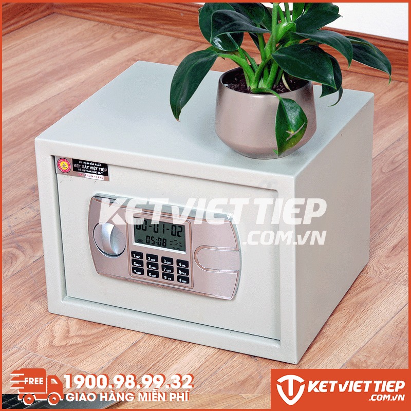 Két sắt mini giá rẻ khách sạn kks29 điện tử thông minh mini chống trộm báo động giá rẻ