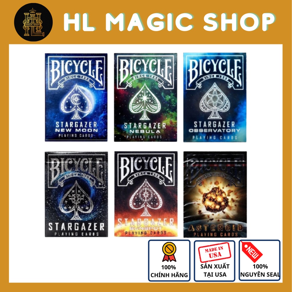 Bộ bài tây Bicycle Stargazer Playing Cards - Series
