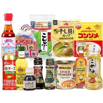 Dầu mè /Dầu oliu/ Dầu óc chó / Hạt Nêm ajinomoto Nhật 70g-160g