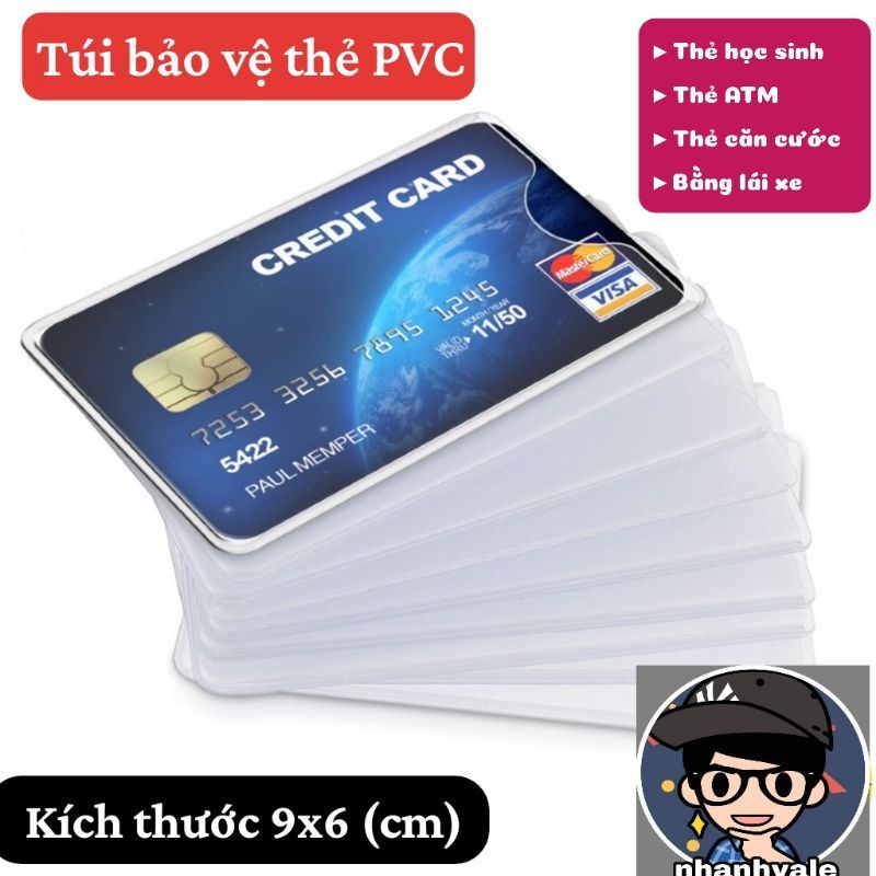 Vỏ bọc thẻ ATM, bao túi đựng thẻ sinh viên, học sinh, name card, card visit, CMND, căn cước công dân, CCCD