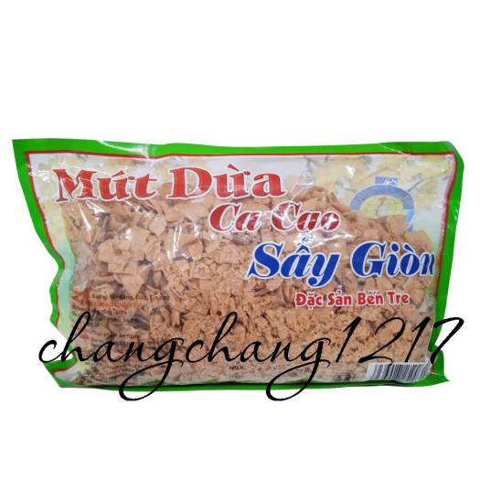 Mứt Dừa Cacao Sấy Giòn Thanh Thanh Gói 500gr