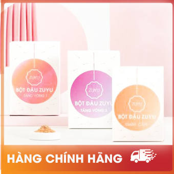 Combo 3 Hộp Bột Đậu ZuYu - Tăng Vòng 1 - Giảm Vòng 2 - Nâng Vòng 3 (Tặng thước dây và tinh dầu massage V1)