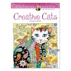 Rorychen 24 Pages 185 21CM Secret Garden Creative Cats Color Painting The Children Graffiti