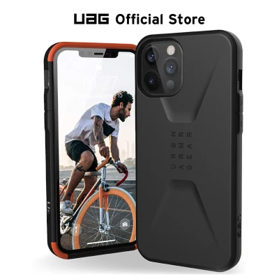 UAG iPhone 12 Pro Max Case Cover Civilian with Sleek Ultra-Thin Military Drop Tested iPhone Casing (1)
