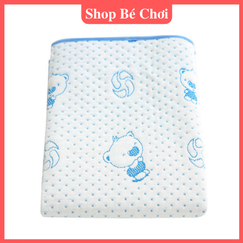 Thảm Chống Thấm, Lót Chống Thấm 4 Lớp Siêu Thấm Thoáng Mát Cho Em Bé