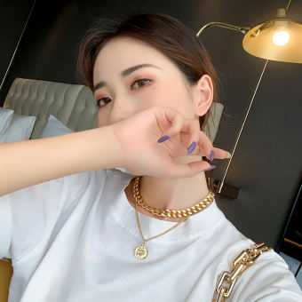 Set vòng cổ xích lớn sát cổ thời thượng Newstyle - VC61