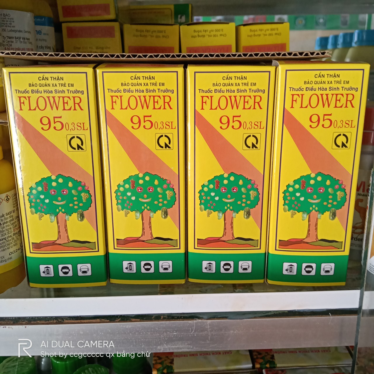 Điều hòa sinh trưởng flower 95. chai 100ml