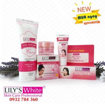 ComBo Mụn Thâm Lily’s White Thể nhẹ