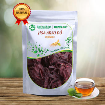 Hoa atiso đỏ sấy khô 200g Trà atiso đỏ Hoa bụp giấm Hoa hibiscus Nguyên chất