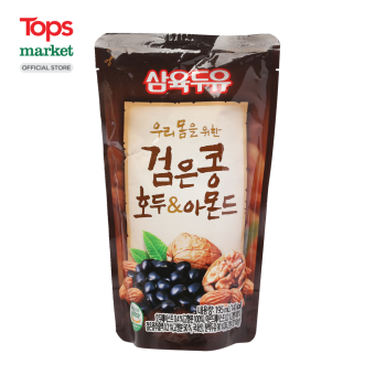 Sữa Đậu Đen Óc Chó Hạnh Nhân Sahmyook Bịch 195Ml