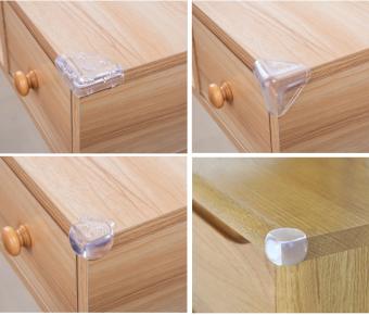 Set 4 Miếng Silicon Bịt Góc Bàn Bảo Vệ An Toàn Cho Bé, Tiện Dụng Trong Gia Đình. Phụ Kiện Home 5500