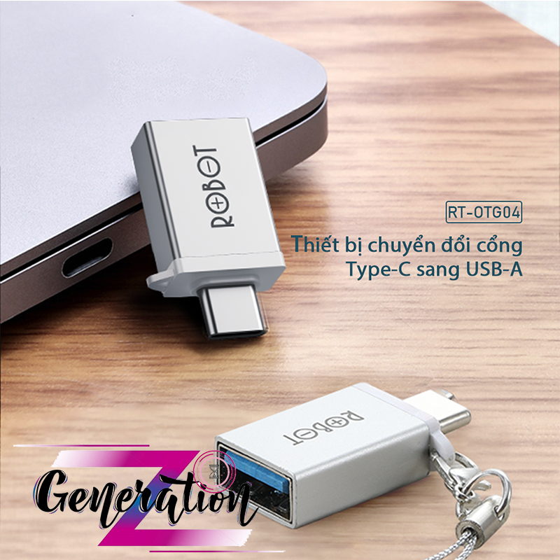 Đầu chuyển đổi usb type c sang cổng usb 3.0 rt-otg04 - otg usb type c to usb 3.0 rt-otg04