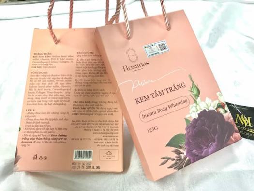 Kem Tắm Trắng Toàn Thân ROSANAS 125G Tan Nhanh Và Thẩm Thấu Sâu Vào Da Nhanh Chóng, Không Ăn Nắng _ Canary Health & Beauty