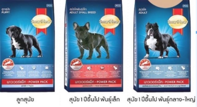 Smartheart Power Pack Dog Food 20 kg. ราคา 1,348 บาท*ส่งฟรี