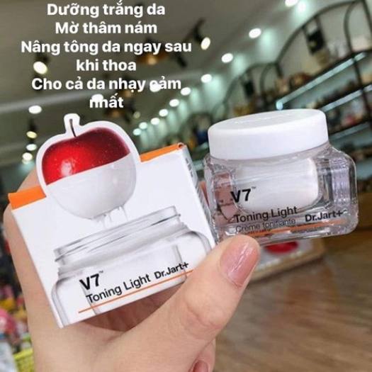 Kem V7 Toning Light Mini 15ml - Chính Hãng Hàn Quốc