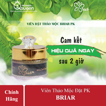 Viên Đặt Se Khít Và Làm Sạch Vùng Kín, Viên Thảo Mộc Tầm Xuân Briar Pk Hiệu Quả Ngay Lần Đầu Tiên [Giá Bán Lẻ 3 Viên]