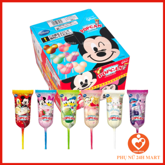 KẸO MÚT POPCAN MICKEY DISNEY GLICO [HSD T12/2022]