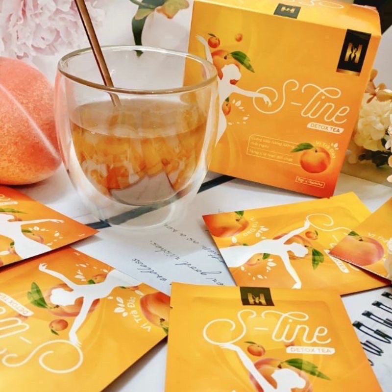 [HCM] Trà đào giảm cân Sline