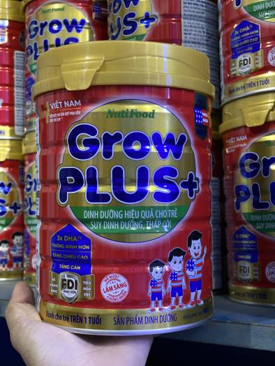 Sữa bột Nuti Grow Plus Đỏ 900g ( Mẫu Mới )