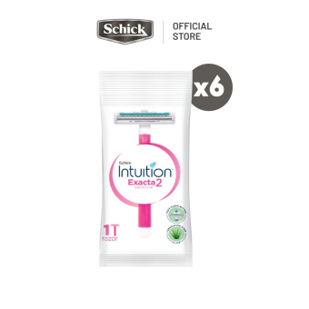 Dao Cạo Dùng 1 Lần Cho Nữ Schick Intuition Exacta 2 Sensitive