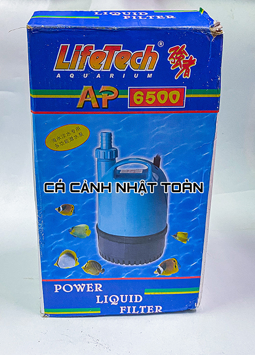 "hoàn tiền đến 10%" máy bơm nước hồ cá lifetech ap6500 100w 2m6 3800l/h