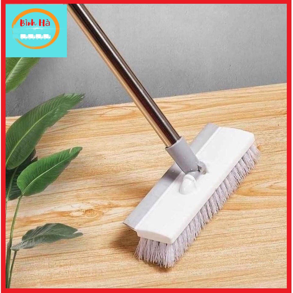 Chổi chà sàn thông minh dài 120cm cán inox
