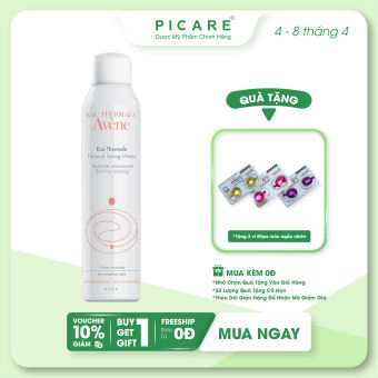 Avène Xịt khoáng làm dịu da chống kích ứng Therma Spring Water 300ml