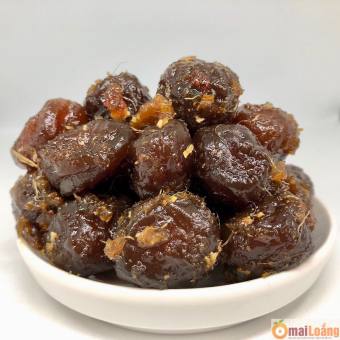 Mơ xào gừng-hộp 200gr