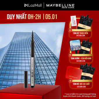 Bút Kẻ Mắt Nước Lâu Trôi 36H không thấm nước Maybelline New York Line Tattoo High Impact Liner 1g