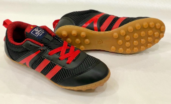 Giày Đá Bóng Vải Sân Cỏ Nhân Tạo Đinh Tròn Đã Khâu Đế