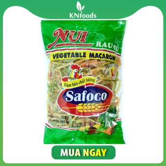 Nui ống nhỏ rau củ Safoco gói 500g