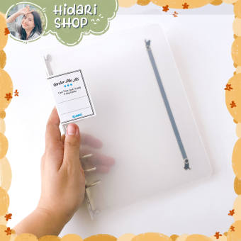 Binder File còng sắt A4 A5 B5 - File còng nhựa A4 A5 B5 Klong - Hidari