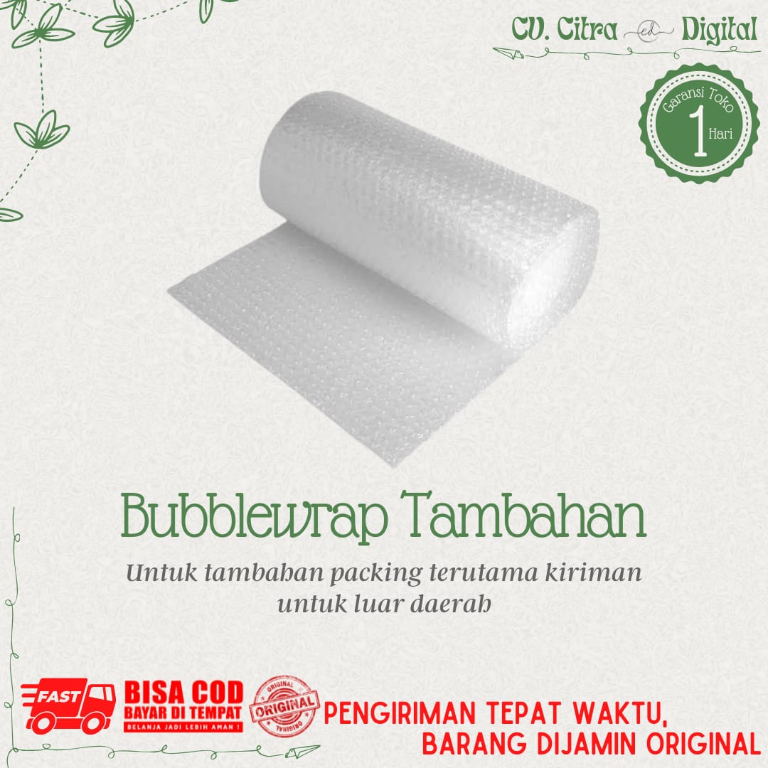 Pcking Bubblewrap / Bubble wrap Tambahan