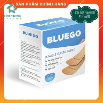 Băng gạc y tế Bluego - Hộp 102 miếng - Băng gạc cá nhân