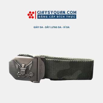 Dây lưng lính rằn ri - thắt lưng lính vải chất lượng