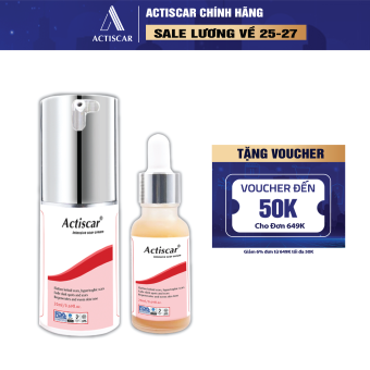 Chuyên Xoá Mờ Sẹo Làm Mờ Sẹo Lồi, Sẹo Phì Đại Actiscar