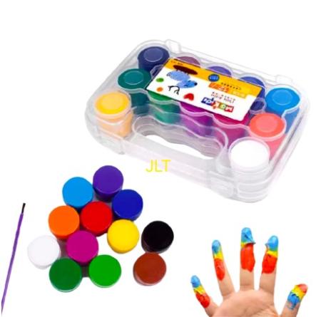 JLT 12 Colors Acrylic / Poster Paint With Case