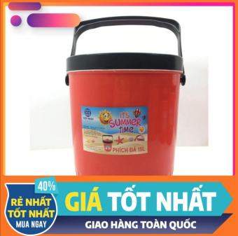 Phích đá, thùng đá giữ nhiệt tròn Việt Nhật. Dung tích từ 3 Lít - 15 Lít. Giữ nhiệt 3 lớp lên đến 12 giờ. (QM-351)
