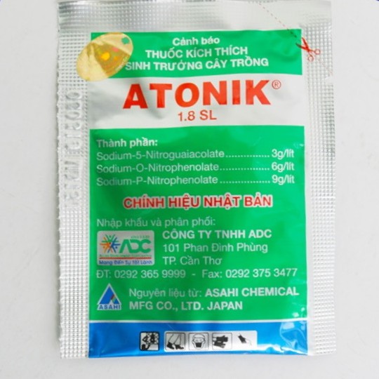 Phân bón lá atonik 1.8sl 10ml thuốc kích thích tăng trưởng, atonik kích thích nảy mầm