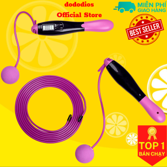 Dây nhảy đếm số, dây nhảy đếm calo, dây nhảy đếm vòng, dây nhảy đếm lượt, dây nhảy thể dục, dây nhảy thể lực - Chính hãng miDoctor - Model2030