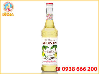 SIRO MONIN VANI 700ML - MONIN VANILLA SYRUP