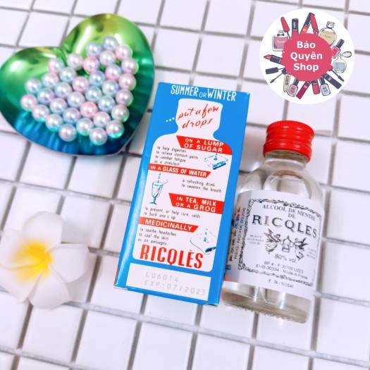 DẦU THOA RICQLES PEPPERMINT CURE MEDICATED OIL 50ML  - 5531