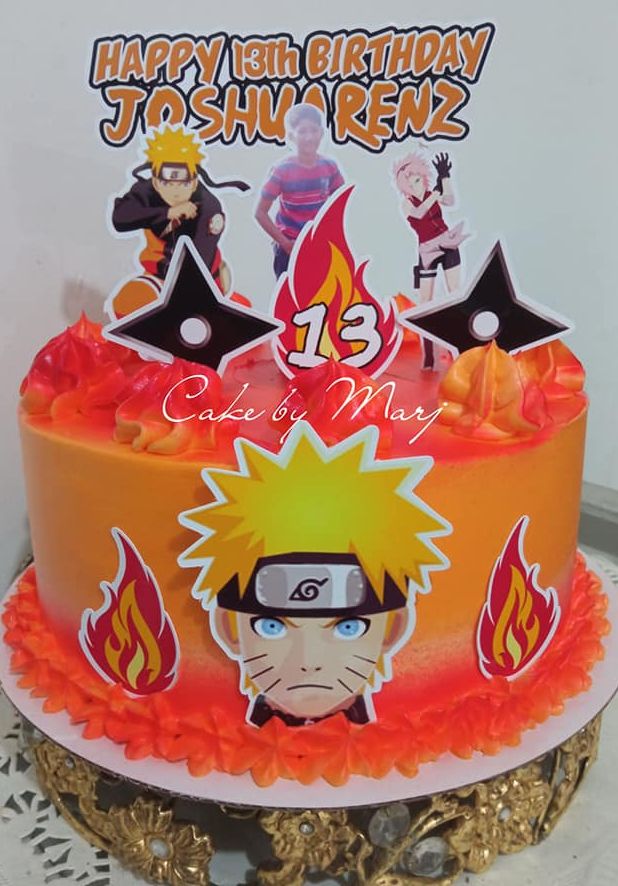Shop Naruto Themed Cake with great discounts and prices online - Sep 2023 |  Lazada Philippines