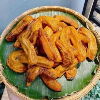 1kg Chuối Sấy Dẻo Đà Lạt