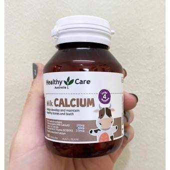 Canxi sữa Healthy Care Milk Calcium Lọ 60 viên
