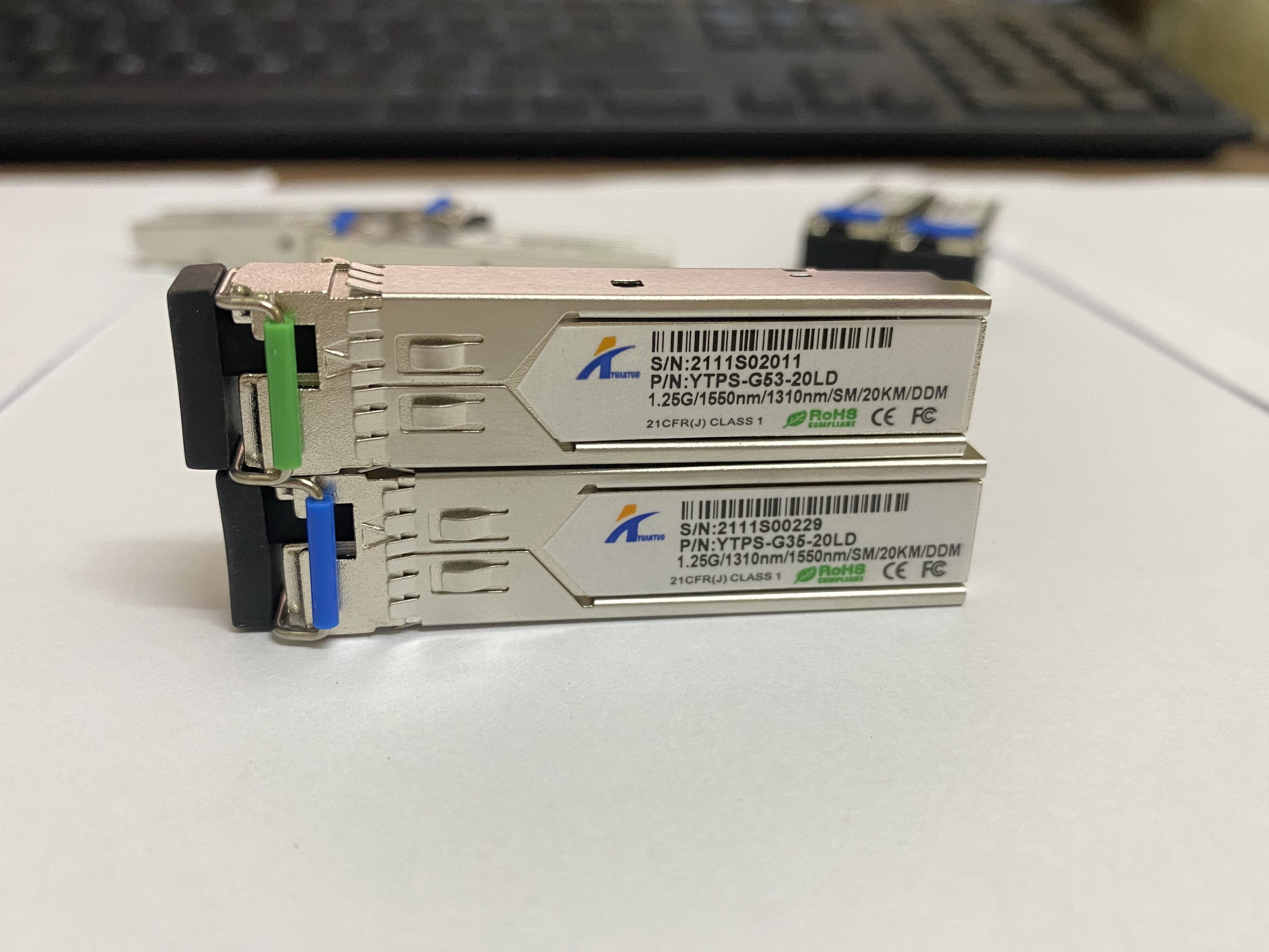 Module quang sfp wintop singlemode 1 sợi 1.25g 20km