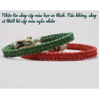 [Combo 2] Vòng tay vòng chân may mắn-couple-cặp đôi-Wendy- tình yêu lứa đôi-Friendship bracelet-Vòng tay tình bạn handmade DIY